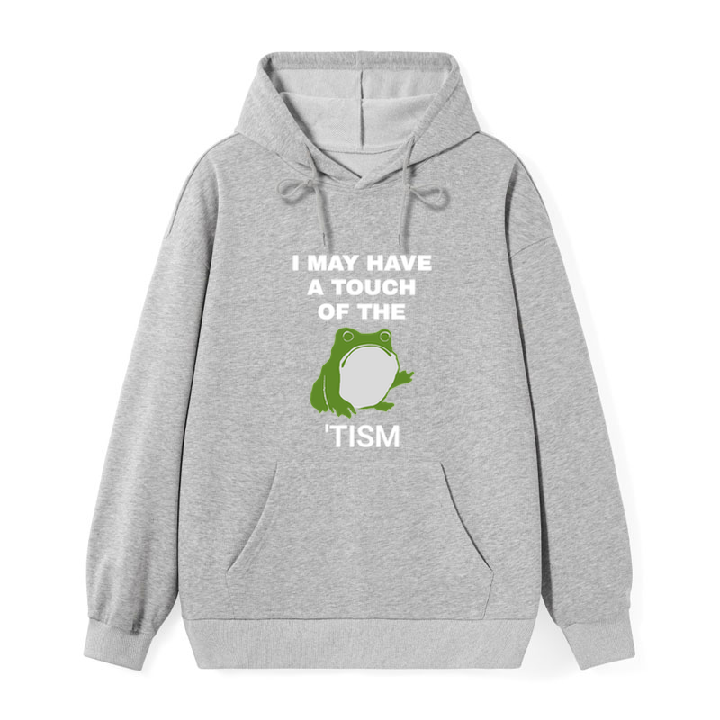 teskony Funny Frog Flipping The Bird Classic Hoodie