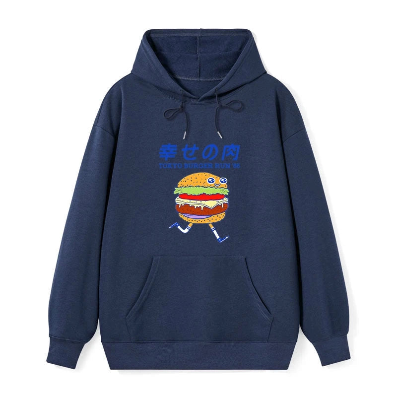 teskony Tokyo Burger Run Japanese Classic Hoodie