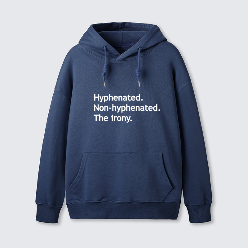 teskony Hyphenated Funny Classic Hoodie