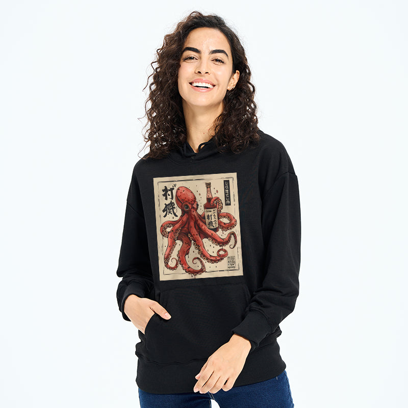 teskony Osaka Saké Octopus Classic Hoodie