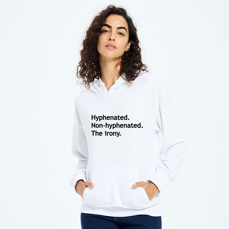 teskony Hyphenated Funny Classic Hoodie