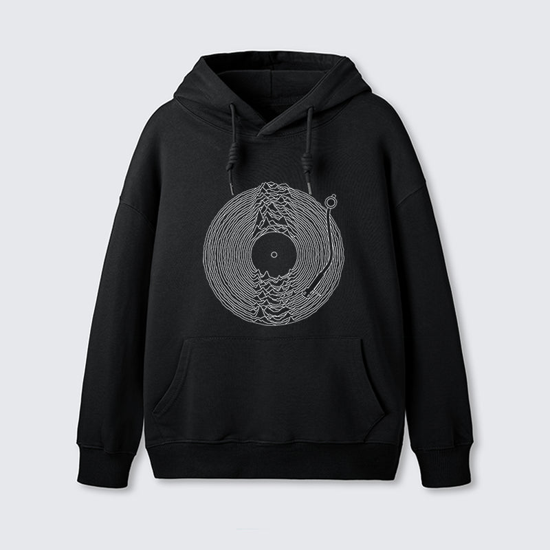 teskony Record Player Japanese Classic Hoodie
