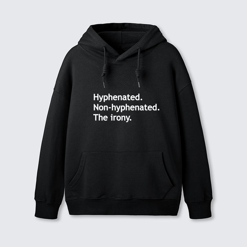 teskony Hyphenated Funny Classic Hoodie