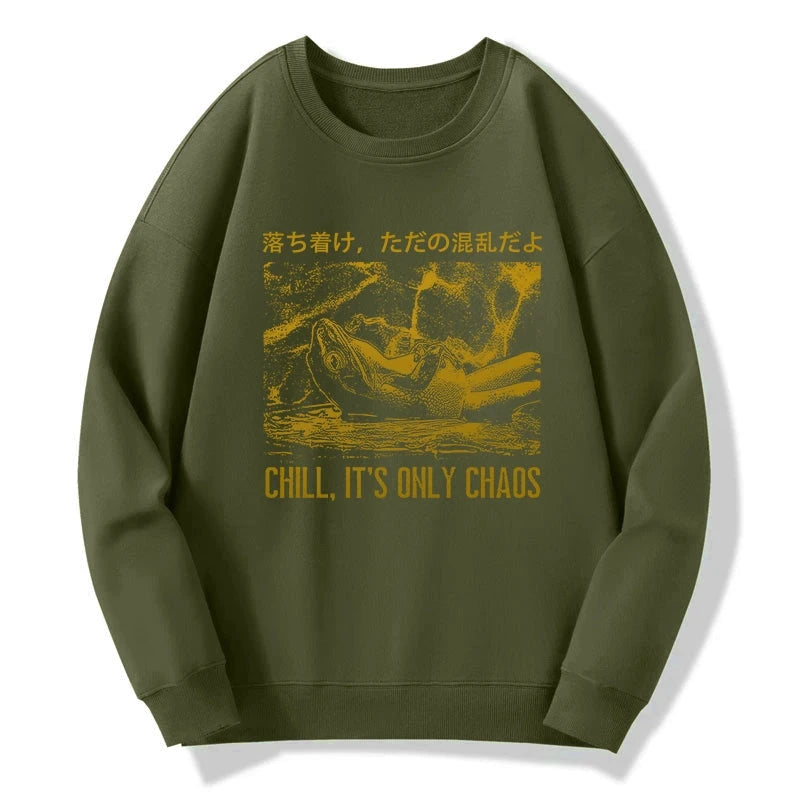 Tokyo-Tiger Cool Frog Japanese Sweatshirt