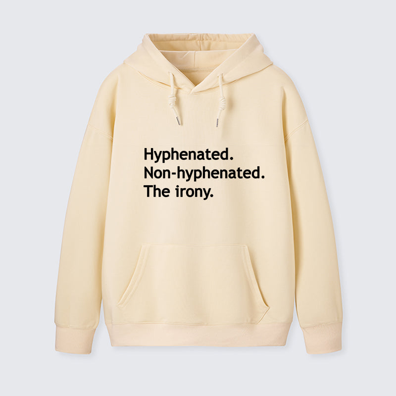 teskony Hyphenated Funny Classic Hoodie