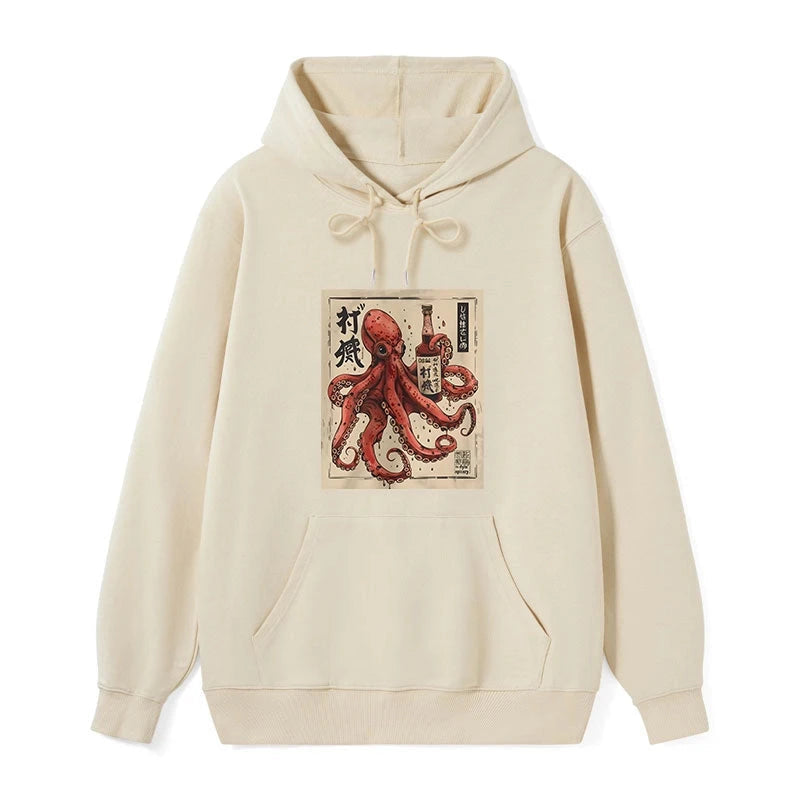 teskony Osaka Saké Octopus Classic Hoodie