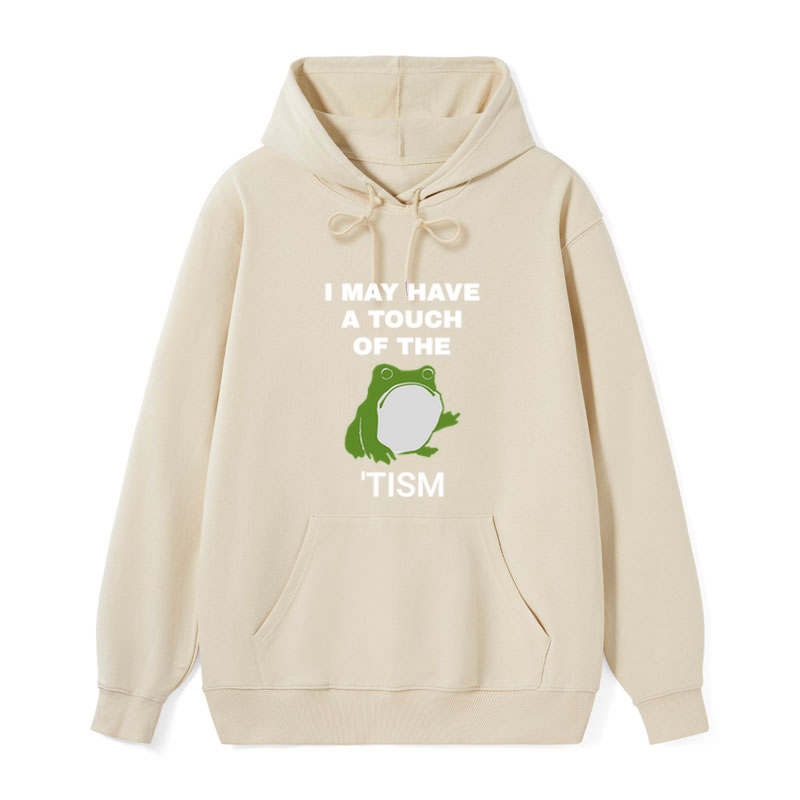 teskony Funny Frog Flipping The Bird Classic Hoodie