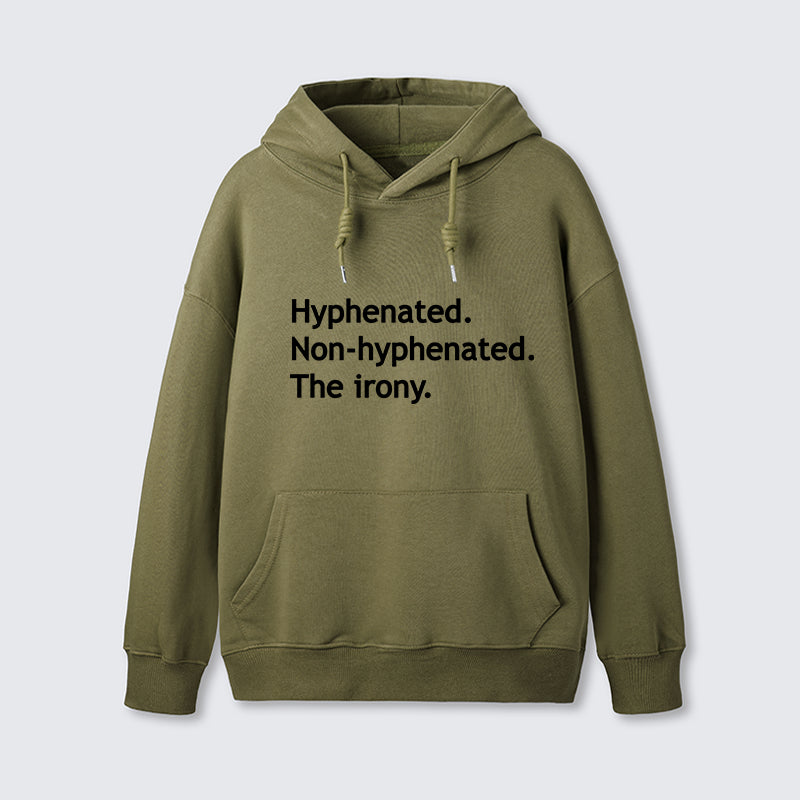 teskony Hyphenated Funny Classic Hoodie