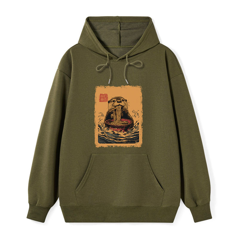 teskony Ramen Lover Otter Classic Hoodie