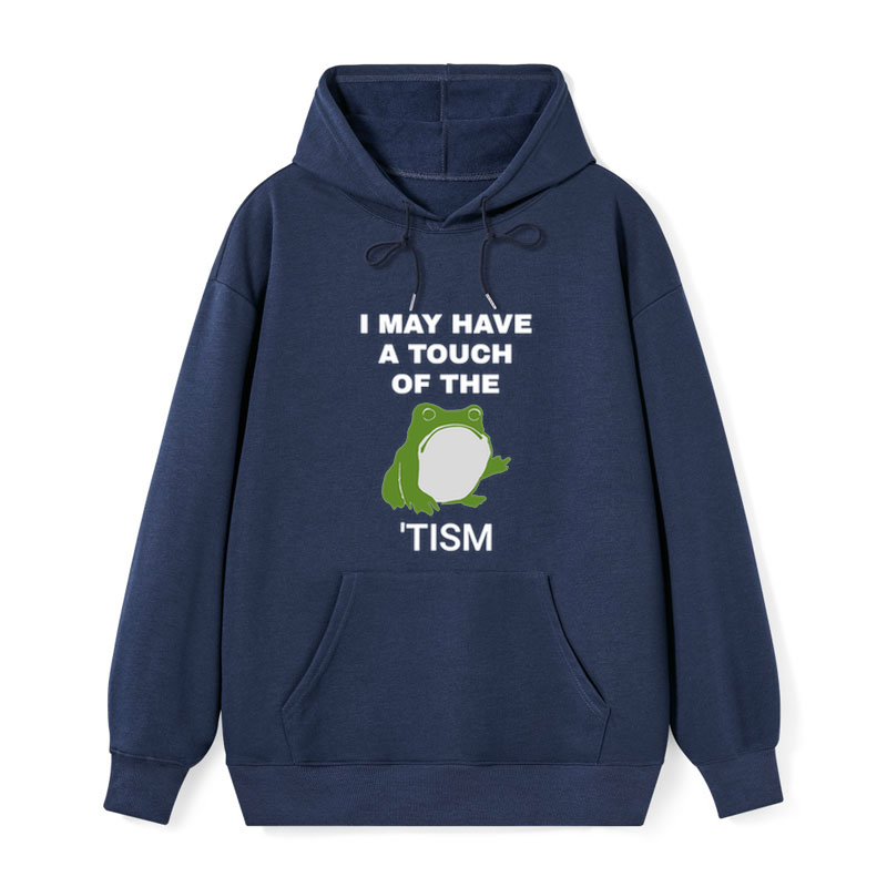 teskony Funny Frog Flipping The Bird Classic Hoodie