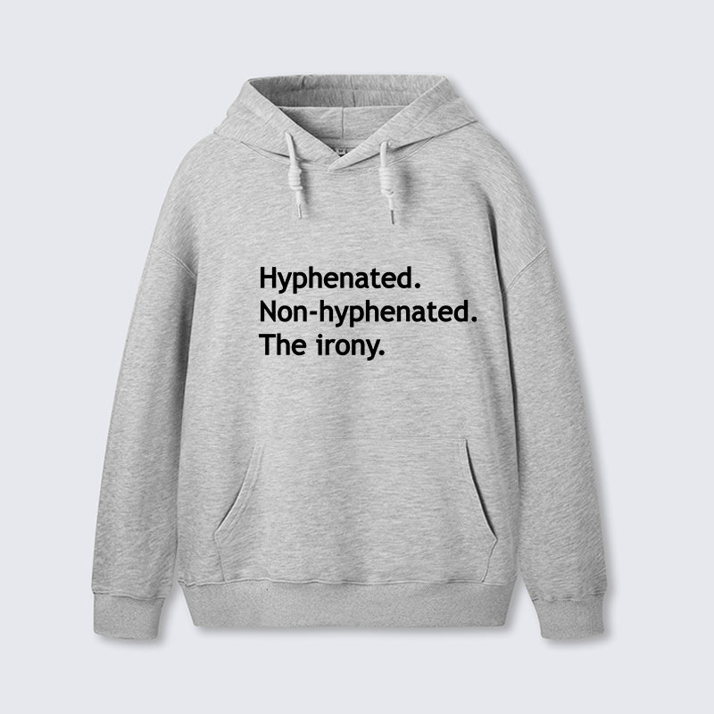 teskony Hyphenated Funny Classic Hoodie