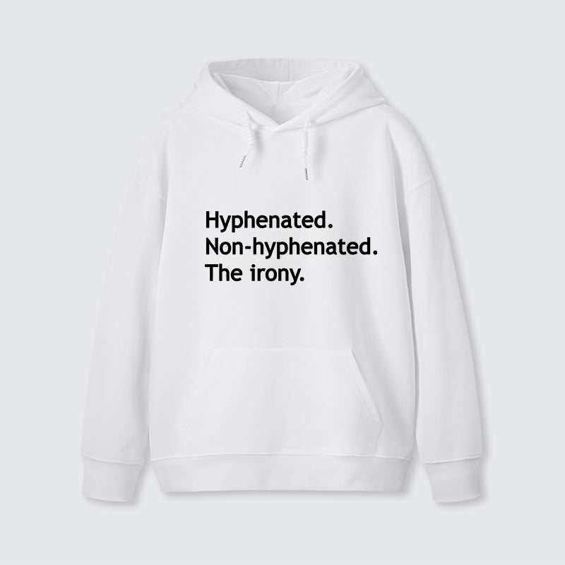 teskony Hyphenated Funny Classic Hoodie