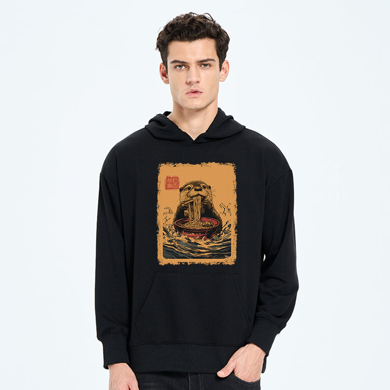 teskony Ramen Lover Otter Classic Hoodie
