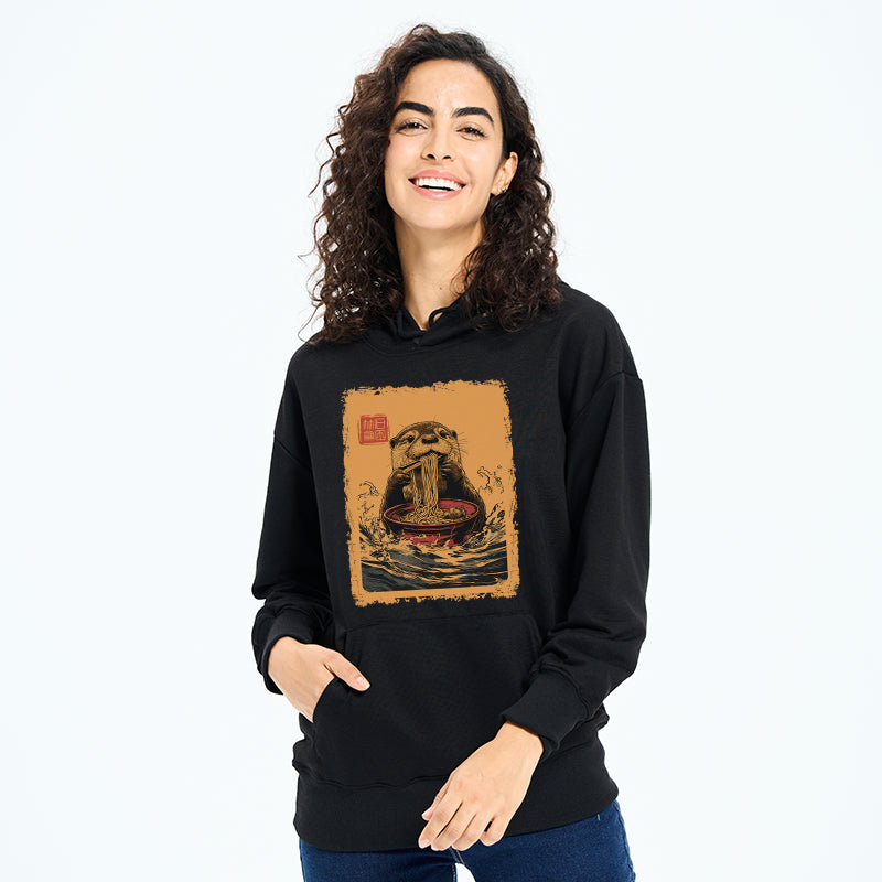 teskony Ramen Lover Otter Classic Hoodie