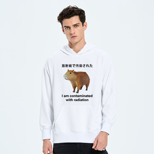 teskony Capybara Contaminated By Radiation Classic Hoodie