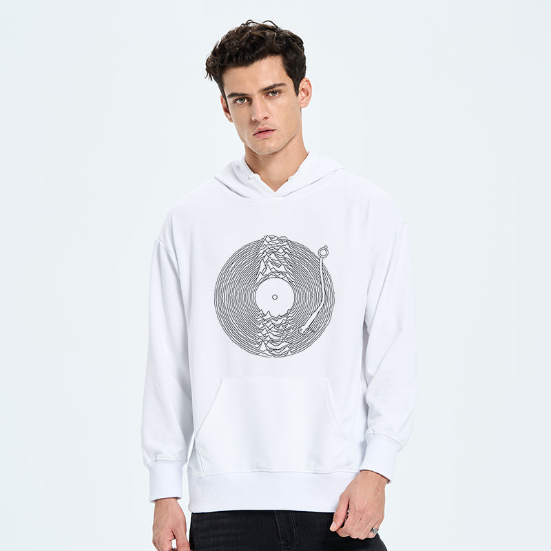 teskony Record Player Japanese Classic Hoodie