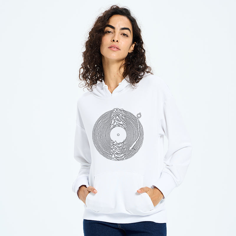 teskony Record Player Japanese Classic Hoodie