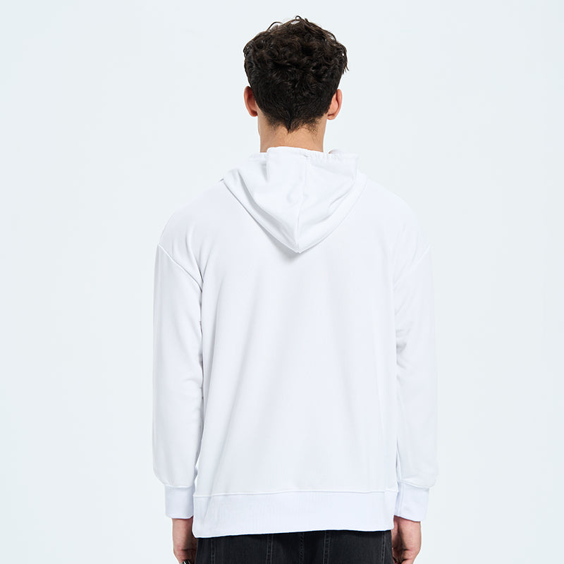 teskony Cat's Back Ink Painting Classic Hoodie